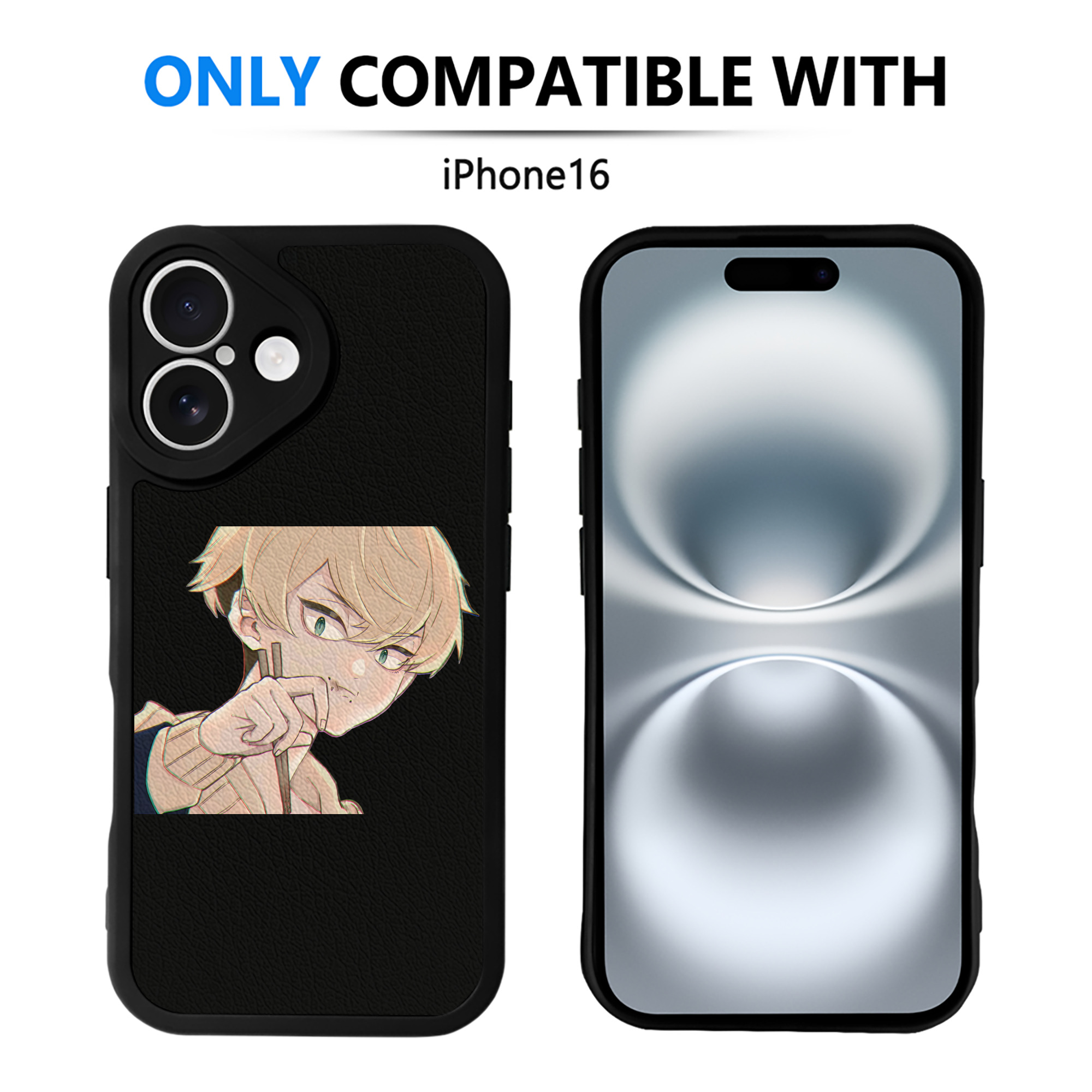 （画像用） 東京リベンジャーズ Tokyo Revengers 【iPhone 16シリーズ対応】シリコンスマホケース（レザー調） 材質：シリコン